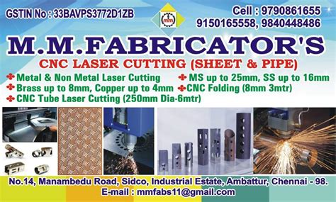 sheet metal fabricators ambattur industrial estate|Contact Us .